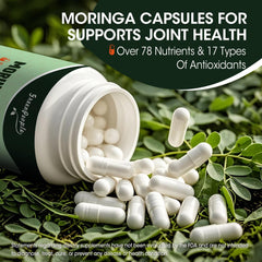 GreenPeople Moringa bottle front view with vegan label