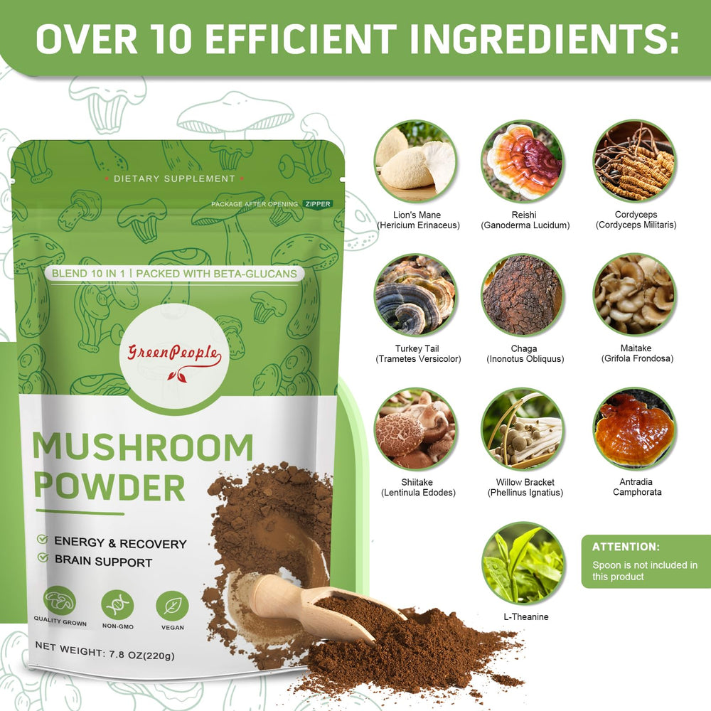 Front view of GreenPeople powder canister