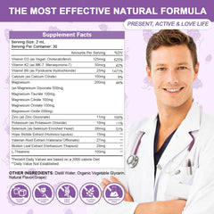 Sugar-free grape flavor magnesium liquid