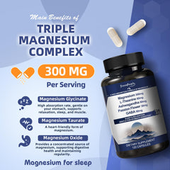 GREENPEOPLE Magnesium Complex bottle back label