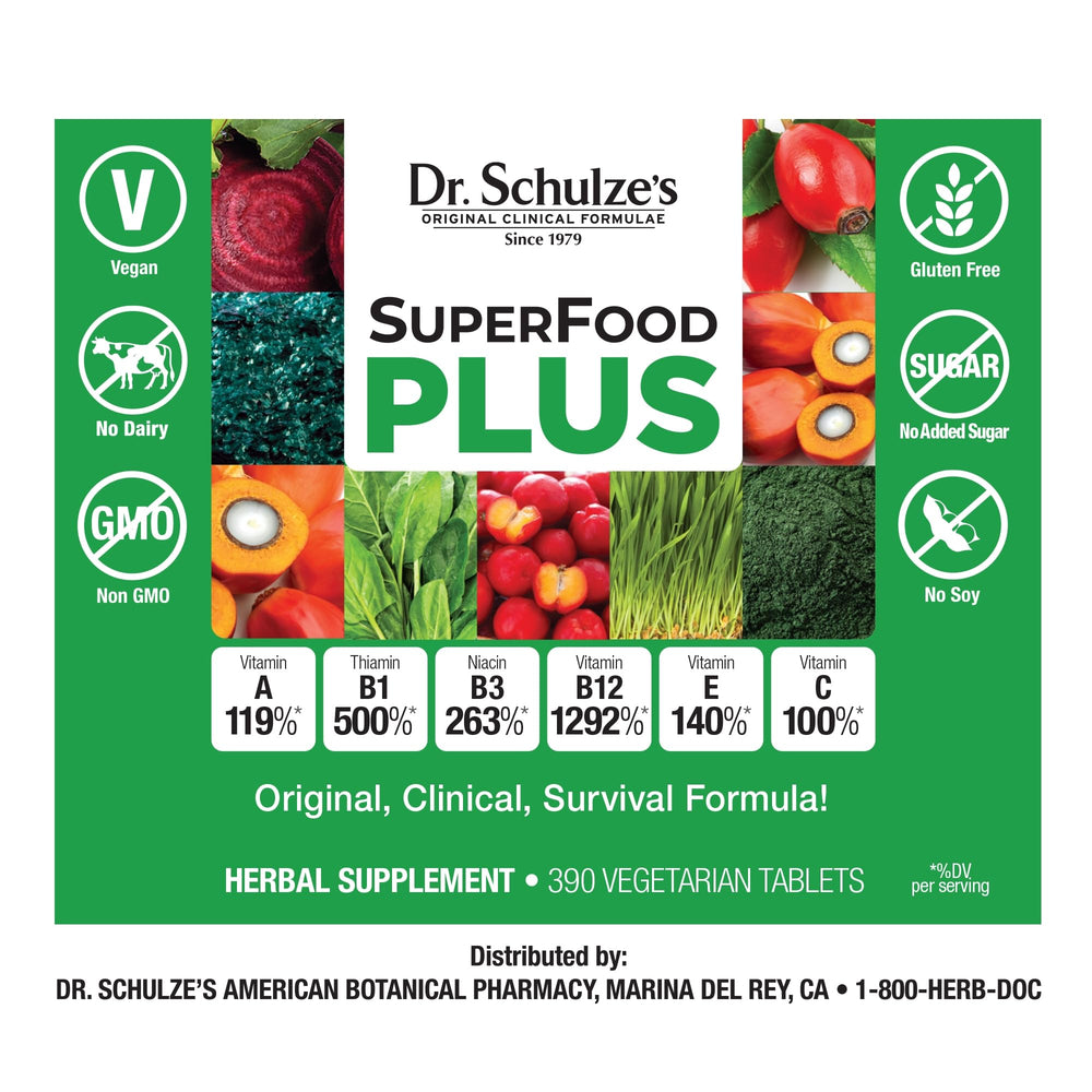 Green superfood blend ingredients