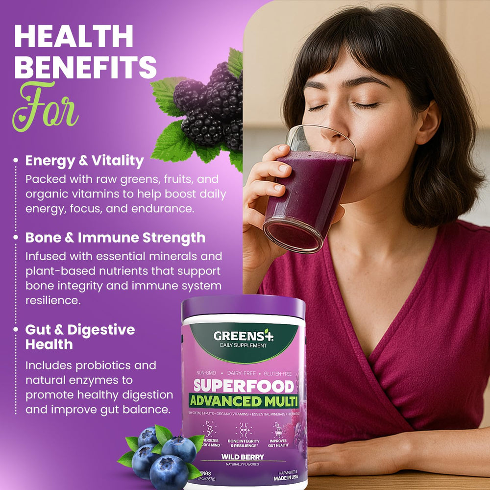 Ingredients and ORAC antioxidant emphasis