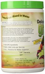 Greens World 8000 Berry ingredients and minerals graphic