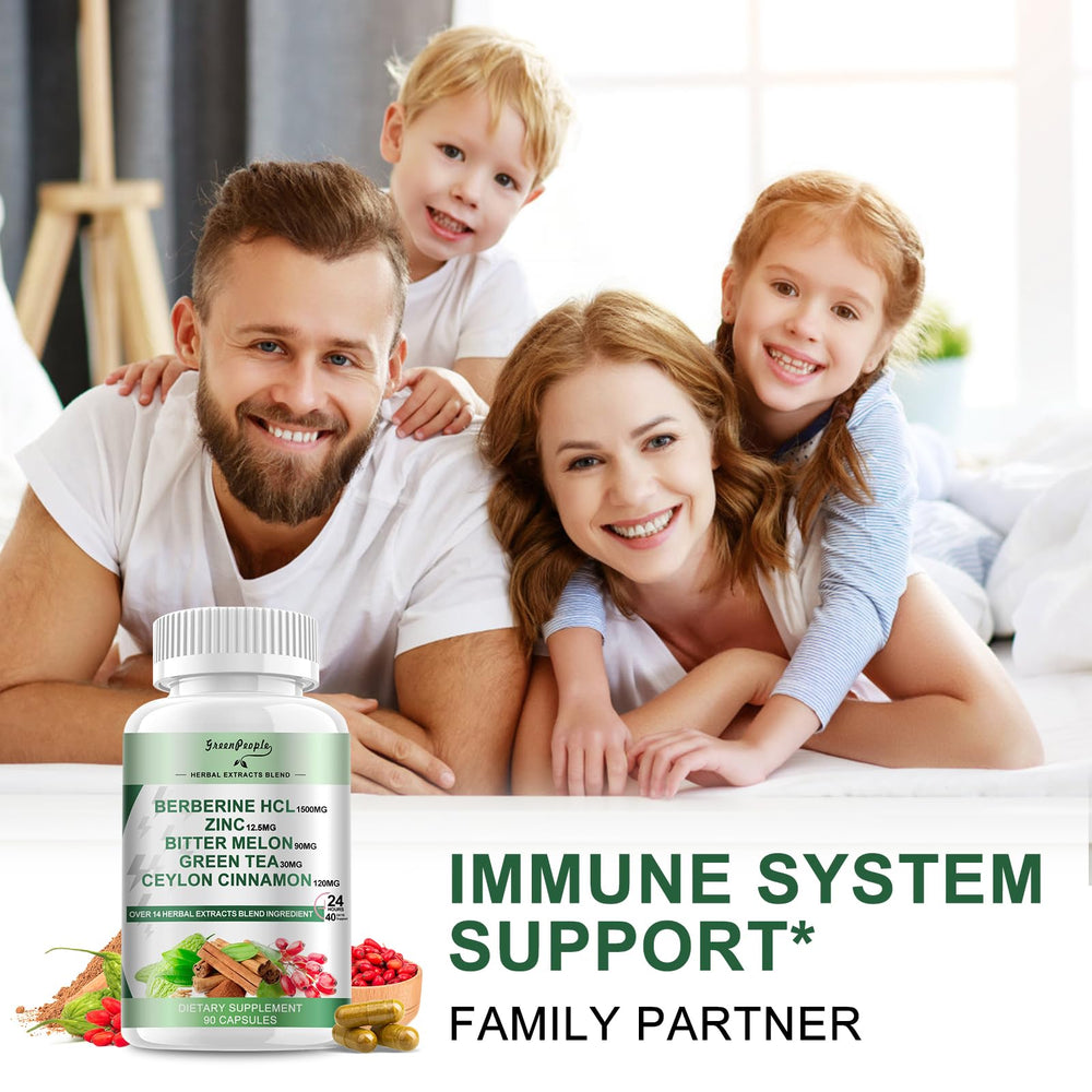 Premium berberine 1500mg capsules with liposomal tech