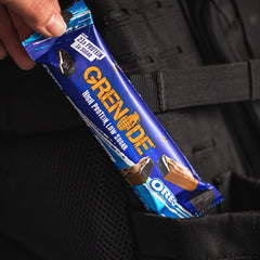 Grenade adult snack option for on-the-go energy.