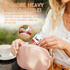 Close-up of GRGTP bottle and label