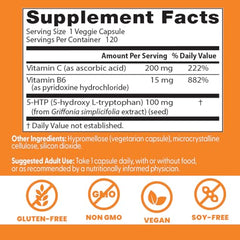 Griffonia simplicifolia seed extract used for 5-HTP