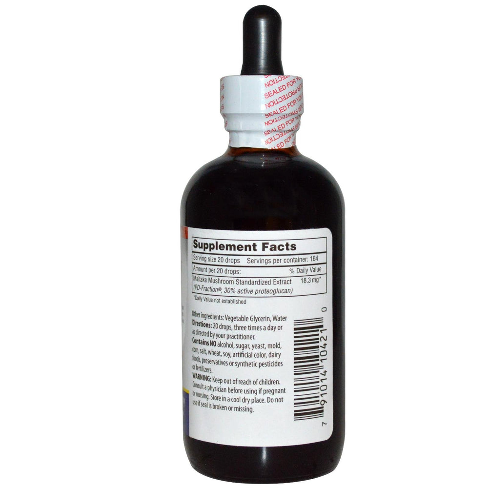 Dropper bottle of Grifron Maitake D Fraction Standard 120ml with Maitake mushroom extract