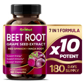 GriMed Beet Root with Grape Seed Extract bottle label