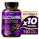 Bottle of GriMed Glucosamine 12000mg with label
