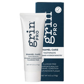 Front view of Grin Pro Enamel Care Nano-Hydroxyapatite toothpaste bottle 4 oz