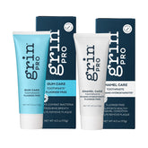 Grin Pro Gum Care toothpaste tube beside packaging.