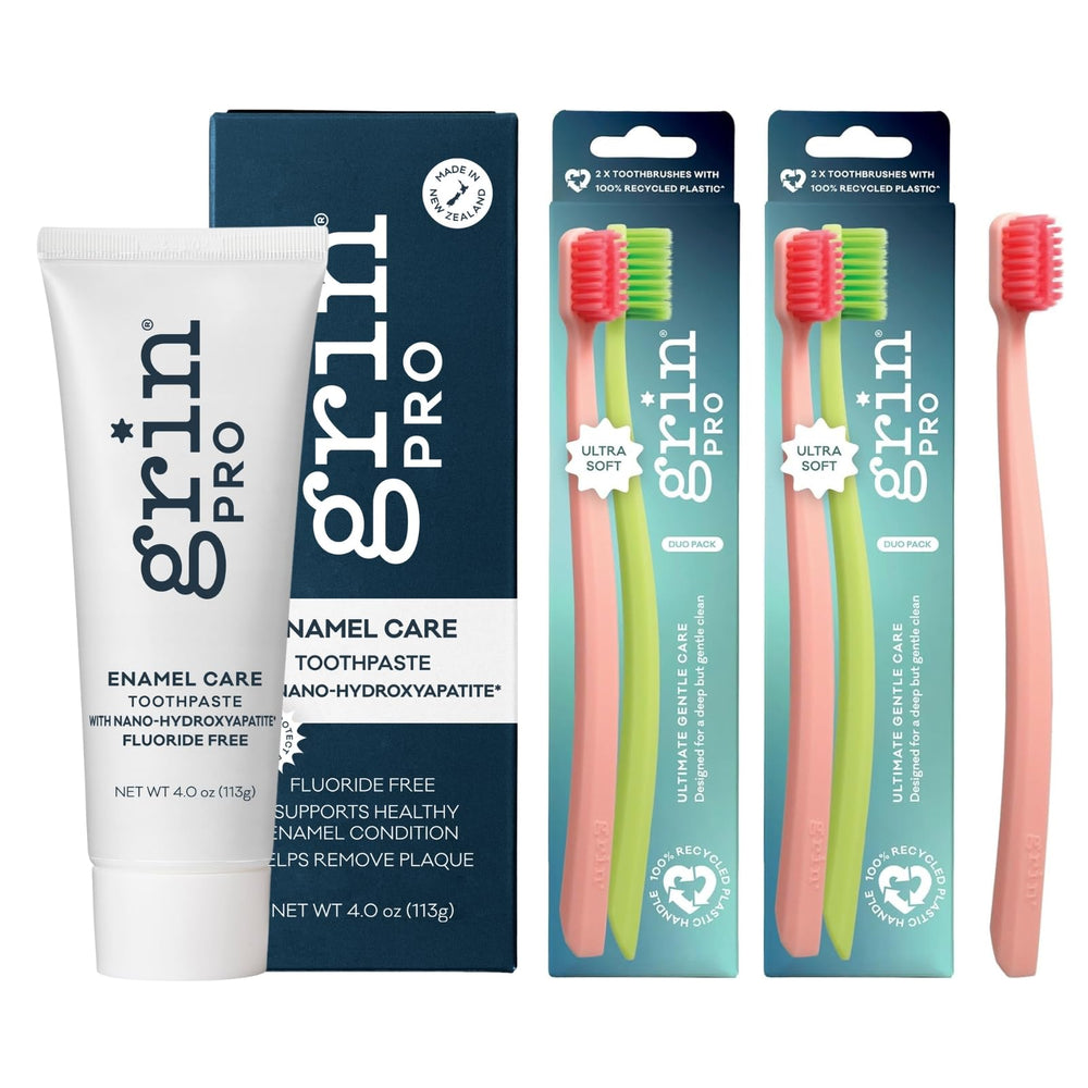 Grin Pro Ultra Soft 2-pack toothbrush