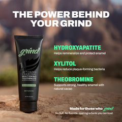 Mint and vanilla flavor profile