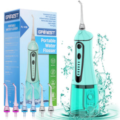 Grinest Water Dental Flosser with 360° rotatable nozzle