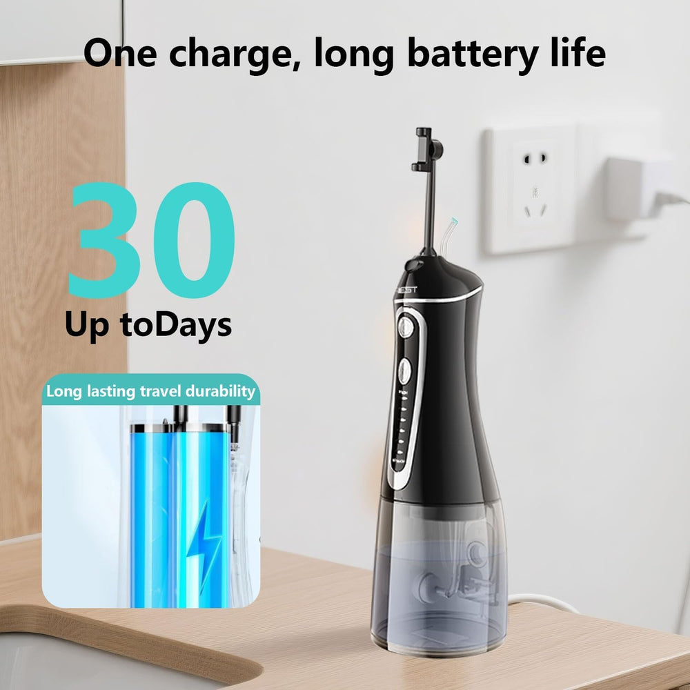 Grinest water flosser nozzle attachment close-up
