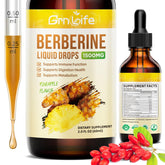 GrnLife Berberine 1500mg liquid drops bottle