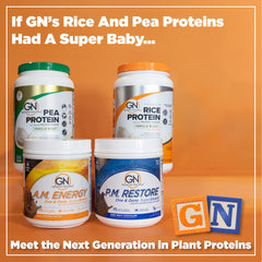 Growing Naturals One & Done SuperShake packaging in pantry for daily use