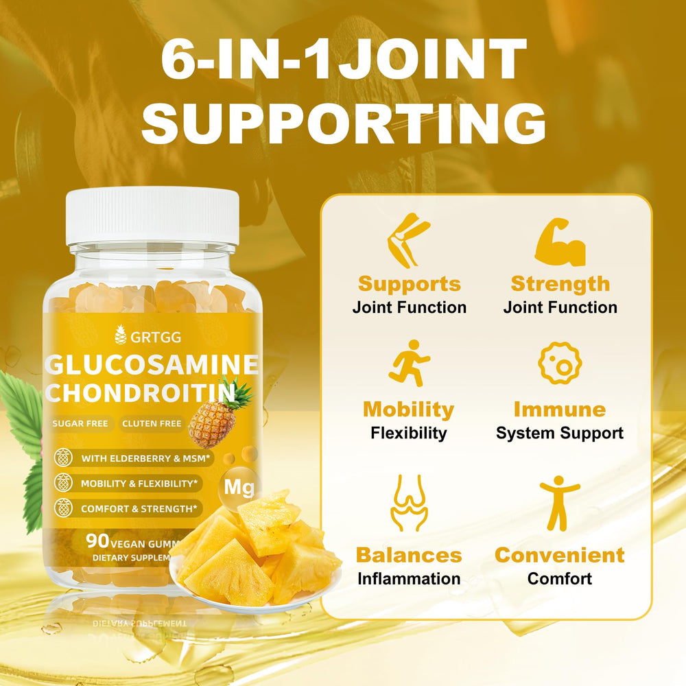 GRTGG ingredients for glucosamine chondroitin gummies