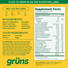 Grüns daily-use formula supports overall wellness.