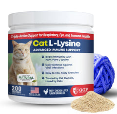 Guardian's Choice 250mg L-Lysine for Cats jar label
