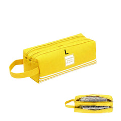 GUCOOKTIN daily contact lens organizer yellow front view