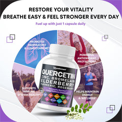 USA Made seal on GUDOMET Quercetin 16-in-1 bottle