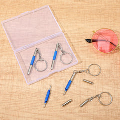Packaging showing Guduling 5pc Eyeglass Screwdriver Kit