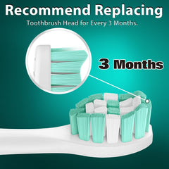 Indicator bristles showing replacement reminder