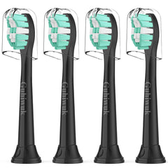 Guhiwuk replacement heads in black for Philips Sonicare on 4100/5100/6100