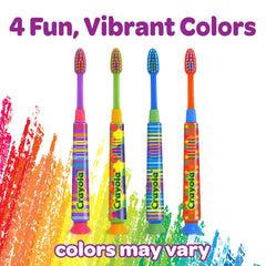 GUM Crayola Deep Clean Kids Toothbrush green color