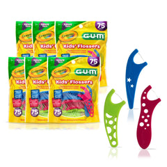 GUM Crayola Kids Flossers 450ct product hero image