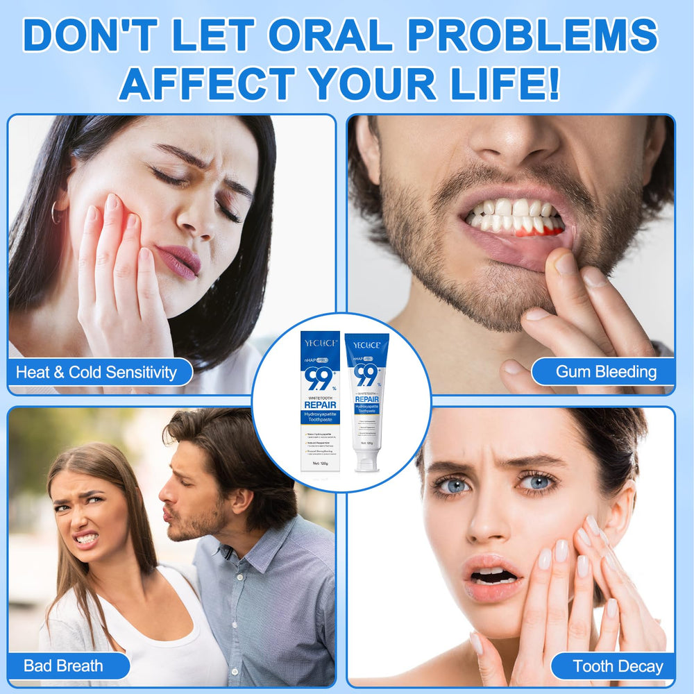 Toothpaste promoting gum health and daily oral care.
