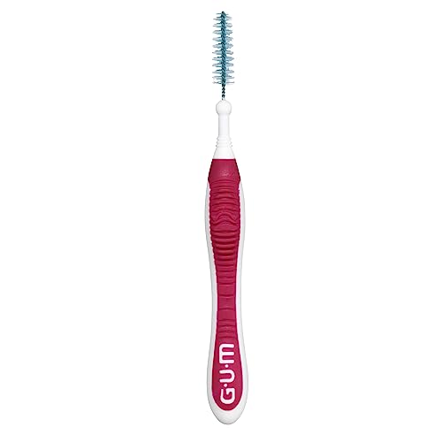 Protective travel cap on Go-Betweens interdental brush