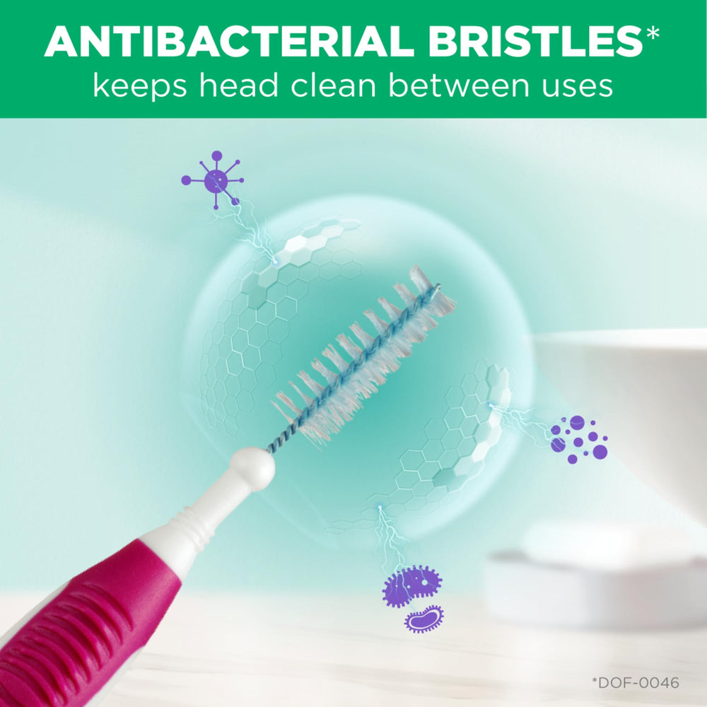 Interdental cleaner designed for braces and appliances