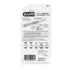 Healthy gums and clean teeth concept with interdental cleaning