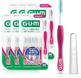 Gum Proxabrush Go-Betweens Moderate interdental brushes with soft bristles, braces-safe