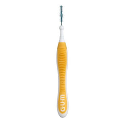 Reusable interdental brush with breathable travel cap