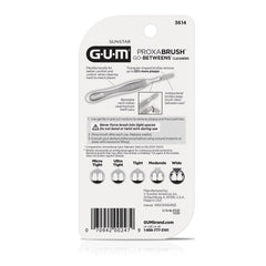 Compact interdental brush suitable for travel