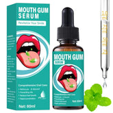 Gum Restore Drops bottle with dropper and natural ingredients