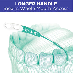 GUM Soft-Picks Advanced suitable for braces and orthodontics