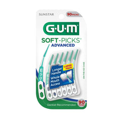 Safe for sensitive gums feature of GUM Soft-Picks Advanced