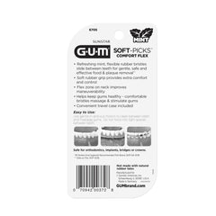 Mint-flavored interdental picks for fresh breath