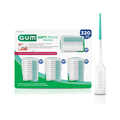 GUM Soft-Picks Original packaging with carry case