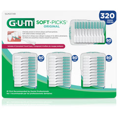 GUM Soft-Picks Original suitable for braces and bridges