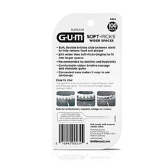 Wide-space interdental brush suitable for braces and orthodontics
