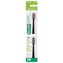 Close-up of refill heads for GUM Sonic toothbrush