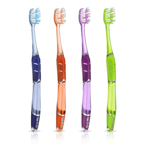 Ultra-soft extra-soft bristles on the toothbrush