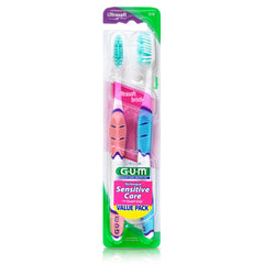 Packaging of GUM Technique Sensitive Care toothbrush 2 count