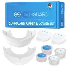 Close-up of GumGuard soft, flexible material